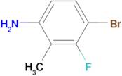 4-Bromo-3-fluoro-2-methylaniline
