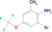 2-Bromo-6-methyl-4-(trifluoromethoxy)aniline