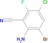 2-Amino-3-bromo-5-chloro-6-fluorobenzonitrile