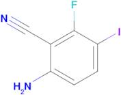 6-Amino-2-fluoro-3-iodobenzonitrile