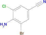 4-Amino-3-bromo-5-chlorobenzonitrile