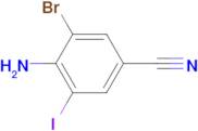 4-Amino-3-bromo-5-iodobenzonitrile