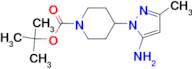 4-(5-Amino-3-methylpyrazol-1-yl)-piperidine-1-carboxylic acid tert-butyl ester