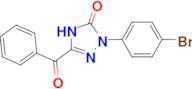 5-Benzoyl-2-(4-bromophenyl)-1,2-dihydro-3H-1,2,4-triazol-3-one