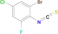 2-Bromo-4-chloro-6-fluorophenylisothiocyanate