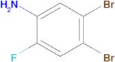 4,5-Dibromo-2-fluoroaniline