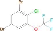 1,5-Dibromo-2-chloro-3-(trifluoromethoxy)benzene