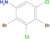 2,4-Dibromo-3,5-dichloroaniline