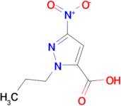 3-Nitro-1-propyl-1H-pyrazole-5-carboxylic acid