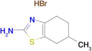 6-Methyl-4,5,6,7-tetrahydro-benzothiazol-2-ylaminehydrobromide