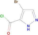 4-Bromo-1H-pyrazole-3-carbonyl chloride