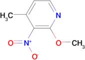 2-Methoxy-4-methyl-3-nitropyridine