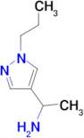 1-(1-Propyl-1H-pyrazol-4-yl)ethylamine