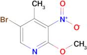 5-Bromo-2-methoxy-4-methyl-3-nitropyridine