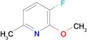 3-Fluoro-2-methoxy-6-methylpyridine