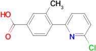 4-(6-Chloro-pyridin-2-yl)-3-methyl-benzoic acid