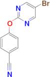 4-(5-Bromo-pyrimidin-2-yloxy)-benzonitrile