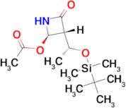 (3R,4R)-4-Acetoxy-3-[(R)-1-(tert-butyldimethylsilyloxy)ethyl]azetidin-2-one