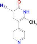 3-Cyano-6-methyl-5-(4-pyridyl)-2-pyridone