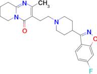 3-{2-[4-(6-Fluoro-benzo[d]isoxazol-3-yl)-piperidin-1-yl]-ethyl}-2-methyl-6,7,8,9-tetrahydropyrido[…