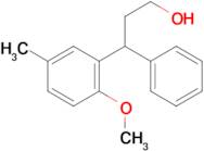 3-(2-Methoxy-5-methyl-phenyl)-3-phenyl-propan-1-ol