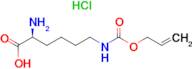 (S)-6-Allyloxycarbonylamino-2-amino-hexanoic acidhydrochloride