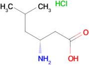 (R)-3-Amino-5-methyl-hexanoic acid hydrochloride