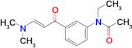 N-[3-(3-Dimethylamino-acryloyl)-phenyl]-N-ethyl-acetamide