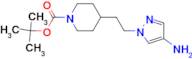 1-(2-(1-Boc-Piperidin-4-yl)-ethyl)-1H-pyrazol-4-ylamine