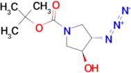 trans-3-Azido-1-Boc-4-hydroxypyrrolidine