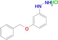 Benzyloxy-phenyl)-hydrazine hydrochloride