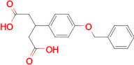 3-(4-Benzyloxyphenyl)pentanedioic acid