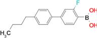 4'-Butyl-3-fluorobiphenyl-4-boronic acid