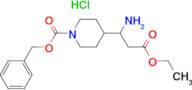 3-Amino-3-(4'-Cbz)piperidine-propionic acid ethylester hydrochloride