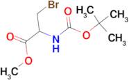 3-Bromo-2-N-Boc-amino-propionic acid methyl ester