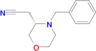 (S)-4-Benzyl-3-cyanomethylmorpholine