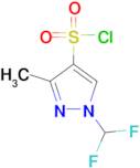 1-Difluoromethyl-3-methyl-1H-pyrazole-4-sulfonyl chloride