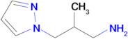 2-Methyl-3-(2H-pyrazol-1-yl)propyl amine