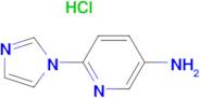 6-Imidazol-1-yl-pyridin-3-ylamine hydrochloride