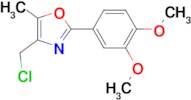 4-(Chloromethyl)-2-(3,4-dimethoxyphenyl)-5-methyloxazole