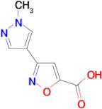 3-(1-Methyl-1H-pyrazol-4-yl)-isoxazole-5-carboxylic acid