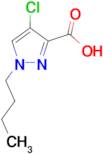 1-Butyl-4-chloro-1H-pyrazole-3-carboxylic acid