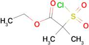 2-Chlorosulfonyl-2-methylpropionic acid ethyl ester