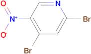 2,4-Dibromo-5-nitropyridine