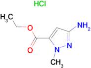 3-Amino-1-methyl-1H-pyrazole-5-carboxylic acid ethyl ester hydrochloride