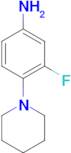 3-Fluoro-4-piperidin-1-ylphenylamine