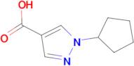 1-Cyclopentyl-1H-pyrazole-4-carboxylic acid