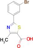 4-Methyl-2-(3-bromophenyl)thiazole-5-carboxylic acid