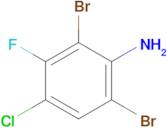 2,6-Dibromo-4-chloro-3-fluoroaniline