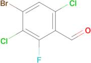 4-Bromo-2,5-dichloro-6-fluorobenzaldehyde